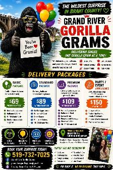 Grand River Gorilla Grams