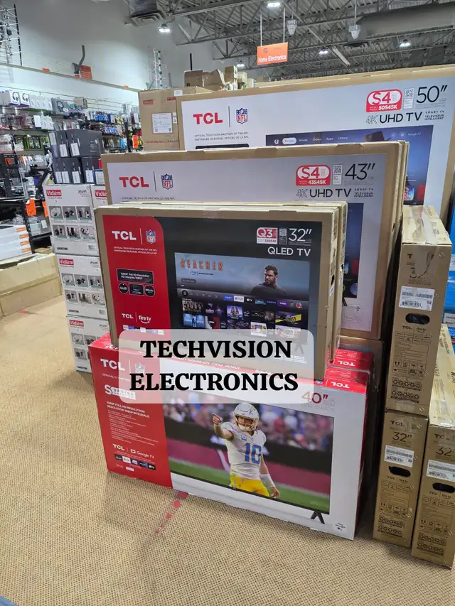 TCL 50' 4K QLED GOOGLE TV MODEL 50Q651G-CA