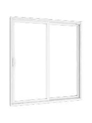 5PP Porte Patio Verre Low-E en PVC Droite ou Gauche 58 1/2 X 81 - Photo 4