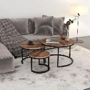 Coffee Table Door Crashers Darsh 3pc Coffee Table Set . - Photo 9