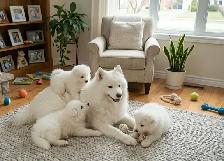 TEDDY BEAR FACED SAMOYED PUPPIES AVAILABLE IN THE GTA - Photo 5