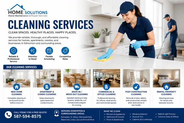 MOVE-IN / MOVE-OUT CLEANING & HOME MAINTENANCE