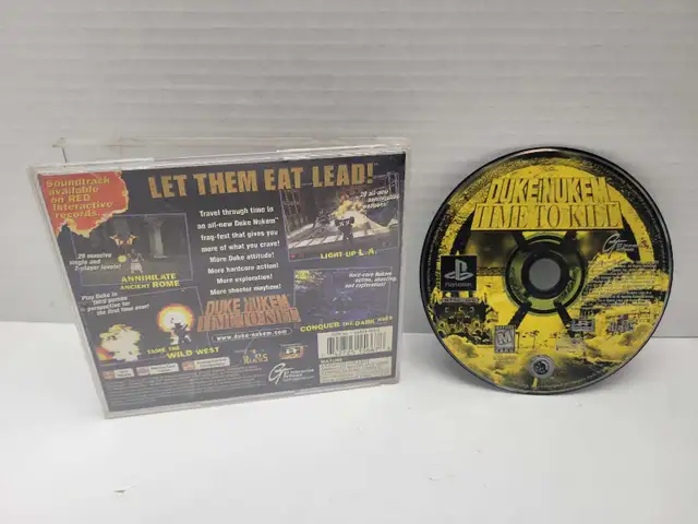 PS1 Duke Nukem Time To Kill