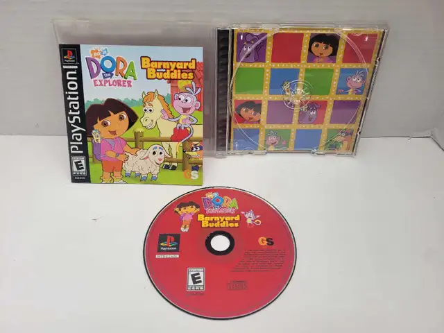 PS1 Dora the Explorer Barnyard Buddies