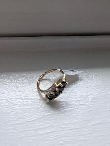 Brand New Silver Natural Blue Sapphire Ring For Sale - Photo 7