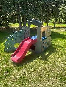Kids Outdoor Climber and Slide Set