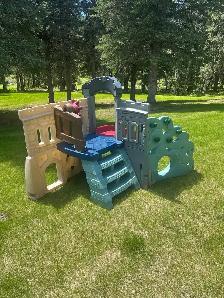 Kids Outdoor Climber and Slide Set - Photo 2