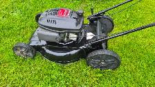 Big wheel push mower for sale
