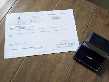 Brand New 10K Yellow Gold Diamond Ring For Sale - Photo 9