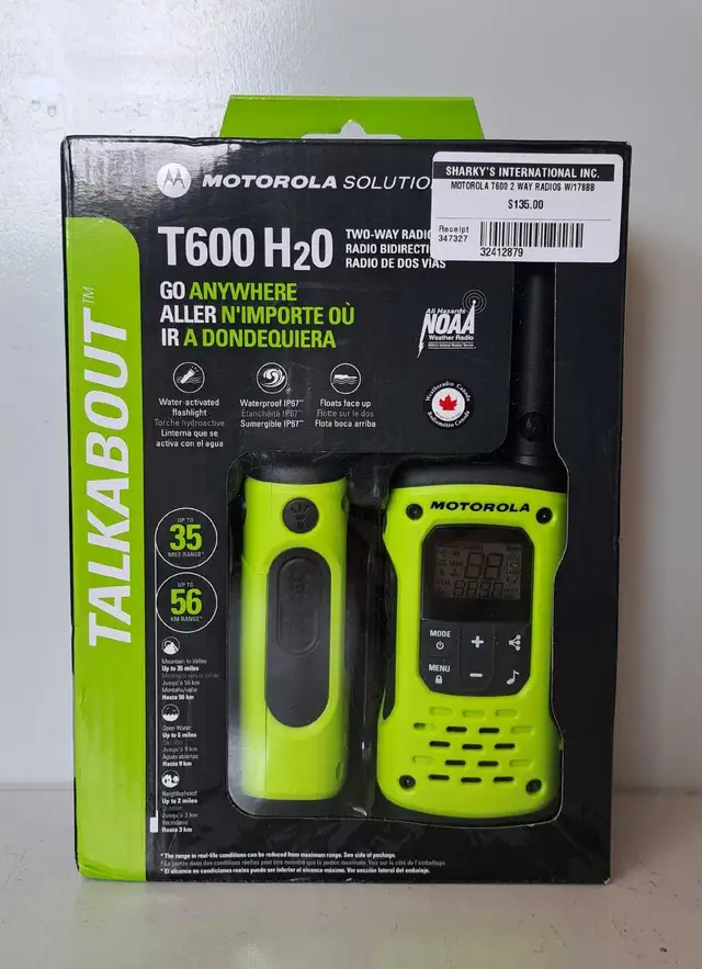 Motorola T600 2 Way Radios (32412879)
