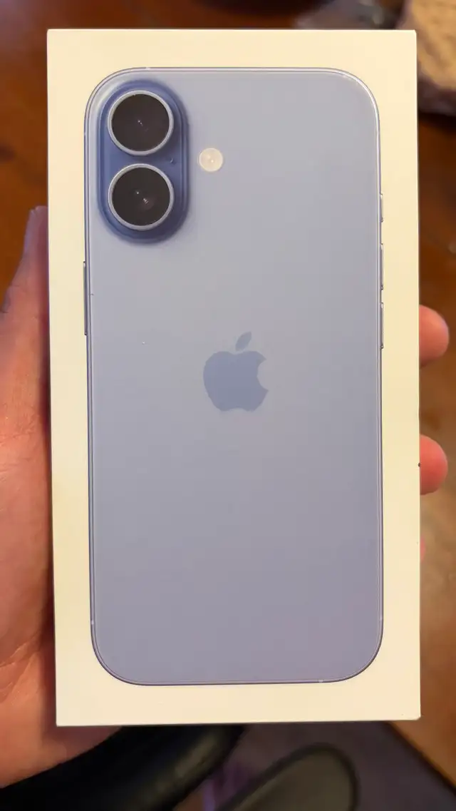 iPhone 17 bleu