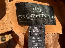 E NEW STROMTECH SWEADE LEATHER JACKET - NEVER WORN - Photo 2
