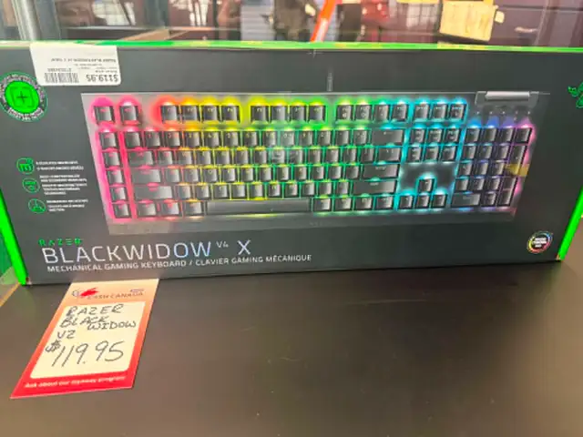 Razer BlackWidow V4 X Brand New in Box