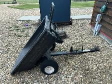 Wheel Barrel Tow Behind Dump
