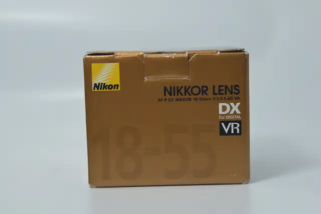 Nikon AF-P DX Nikkor 18-55mm f3.5-5.6 G VR lens ID 2883