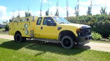 08 Ford F350 diesel 4x4 Service Truck with hydraulic tailgate - Photo 4