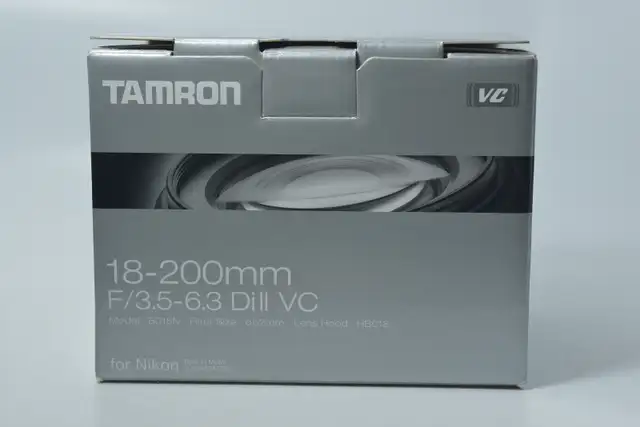 Tamron 18-200 f3.5-6.3 Di II VC lens for Nikon ID 2968