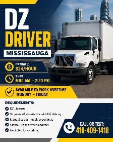 DZ DRIVER  - MANUAL Truck – MISSISSAUGA