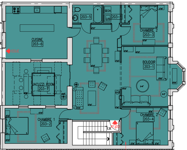 Apartment a louer 255 Rue Saint-Joseph E