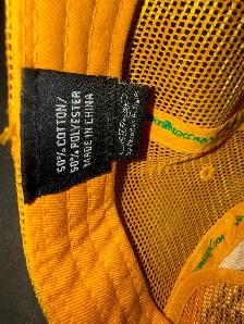 Rare Ed Hardy Tiger Rhinestone Trucker Hat – Yellow Snapback - Photo 7