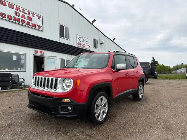 2015 Jeep Renegade Limited 4WD- WARRANTY INC, REMOTE START, LEAT