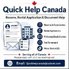 Resume, Rental Application & Document Help — Fast Service