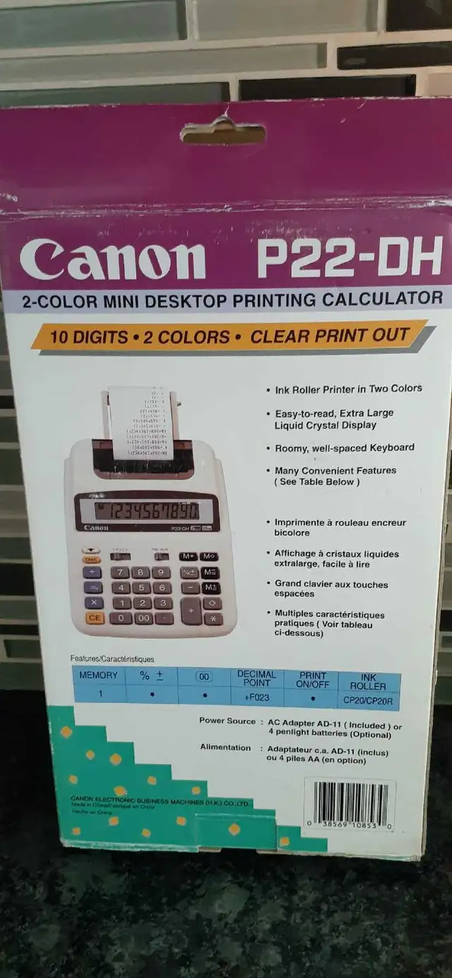 Large Print Calculator