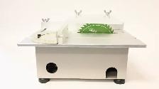 Mini Table Saw for woodworking cutting and polishing 110V USED - Photo 5