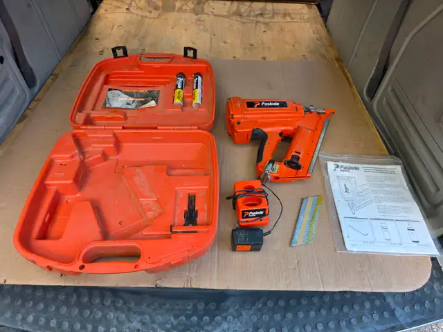 Paslode Impulse Cordless Framing Nailer Battery Charger 3 Fuel 2