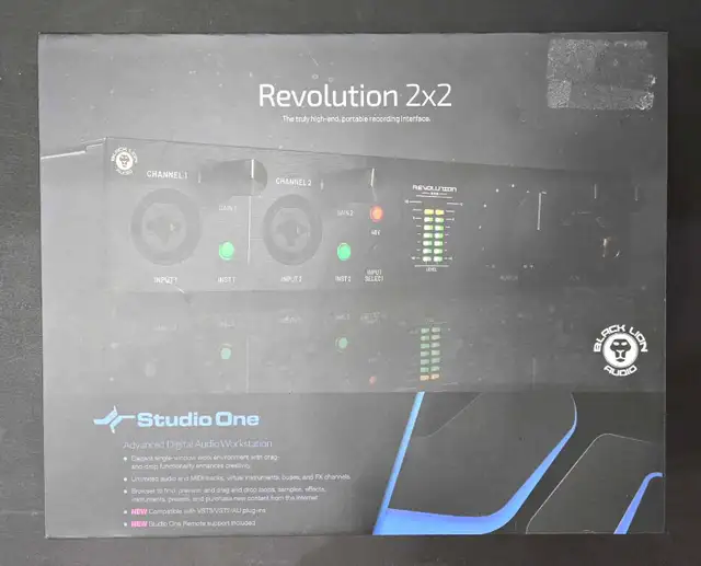 NEW STUDIO ONE REVOLUTION 2X2