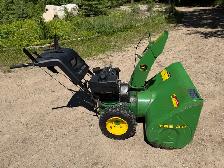 John deer snowblower
