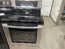 Cuisinière stainless vitrocéramique LG