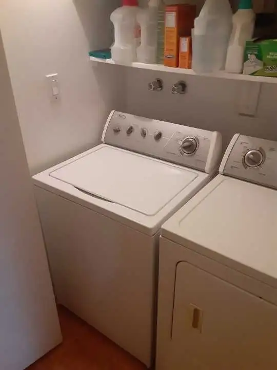 washer and dryer