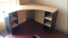 free hutch for desk. LOTS of free stuff here. desk too