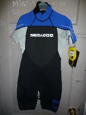 Sea-Doo Women 3mm Escape Shorty Wetsuit & Junior Shorty Wetsuit, - Photo 2