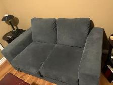 Grey Love Seat Couch