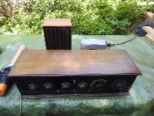 vintage Home Made  Radio With Radio Shack parts circa 1950's - Photo 2