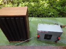 vintage Home Made  Radio With Radio Shack parts circa 1950's - Photo 3