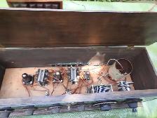 vintage Home Made  Radio With Radio Shack parts circa 1950's - Photo 5