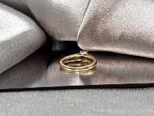 14Kt 2 Tone Gold 0.25ct. Diamond Solitaire Engagement Ring $875 - Photo 5