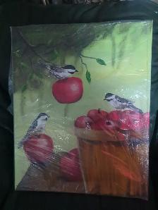 Acrylic paintings 'shopping stroll' - Photo 4