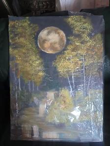 Acrylic paintings 'shopping stroll' - Photo 5