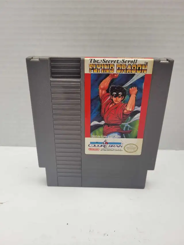 NES The Secret Scroll Flying Dragon