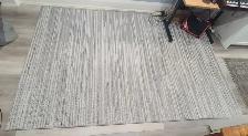 Large 9 ft x 6 ft woven Carpet, Quality Roots Home, Great DEAL!