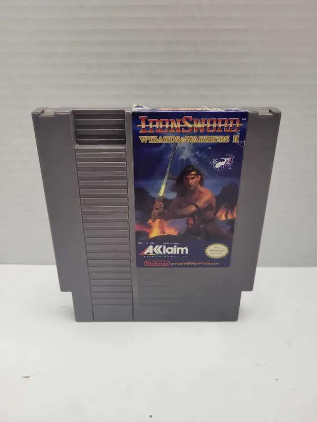 NES Iron Sword Wizards & Warriors II