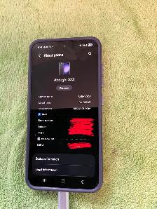 Unlocked Samsung s23 128gb with case, great condition