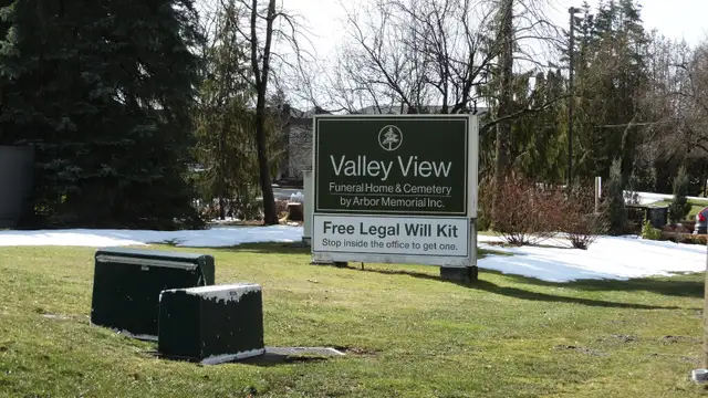 VALLEY VIEW CEMETERY – PRIVATE MEMORIAL PROPERTY LISTINGS
