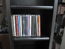 Ikea Model 20841 CD/DVD Sold Wood Storage Shelf Holds 200  units - Photo 2
