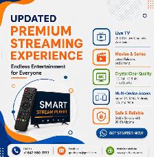Unlimited channels with 4K quality