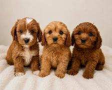 mini cavapoo puppies (cavalier King Charles X toy poodle)